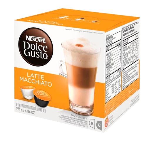 Cápsulas X16 Nescafé Dolce Gusto LATTE MACCHIATO x16 Unidades - Tienda Universo