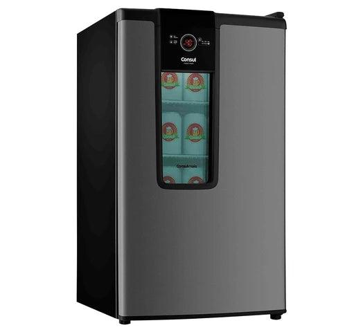 Heladera Cervecera CONSUL 120L 5 Niveles de Temperatura No Frost - Titanium - Tienda Universo