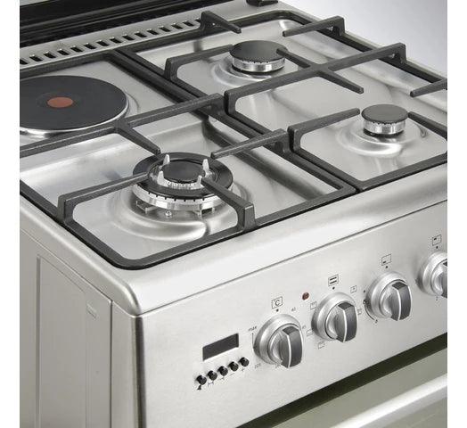 Cocina TEM Vale Trendy Combinada Horno Eléctrico Turbo 3 Hornallas a Gas + Disco Eléctrico Ultra Rápido - Tienda Universo