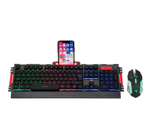 Combo Kolke Gamer Legend Teclado Retroiluminado Ajustable + Mouse con Base Metálica - Tienda Universo