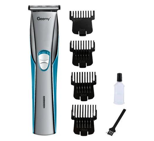 Corta Pelo GEEMY GM-6571 Inalámbrica Batería Recargable + 4 Peines y Accesorios - Azul - #𝑼𝑺𝒉𝒐𝒑