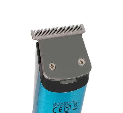 Corta Pelo GEEMY GM-6571 Inalámbrica Batería Recargable + 4 Peines y Accesorios - Azul - #𝑼𝑺𝒉𝒐𝒑