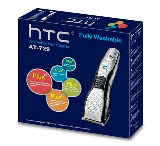 Corta Pelo HTC 729 Clipper Inalámbrica Lavable 4 Peines - #𝑼𝑺𝒉𝒐𝒑