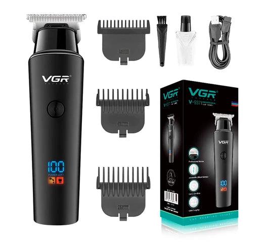 Corta Pelo Profesional VGR V-937 Inalámbrica Batería Recargable Display LED + Accesorios - #𝑼𝑺𝒉𝒐𝒑