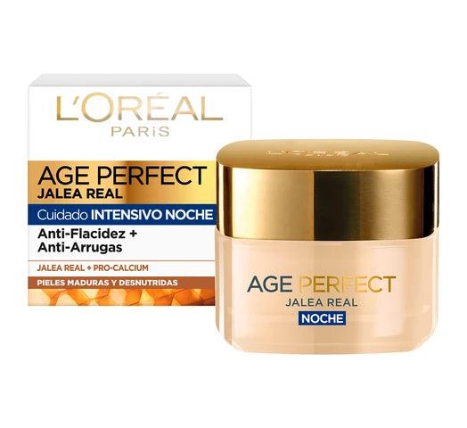 Crema L'Oréal París Age Perfect Jalea Real 50ml - Noche - #𝑼𝑺𝒉𝒐𝒑