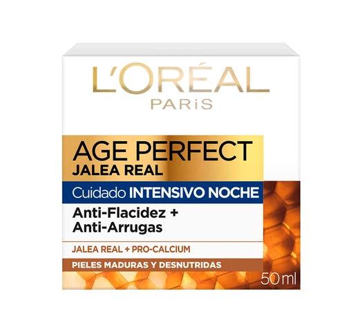 Crema L'Oréal París Age Perfect Jalea Real 50ml - Noche - #𝑼𝑺𝒉𝒐𝒑