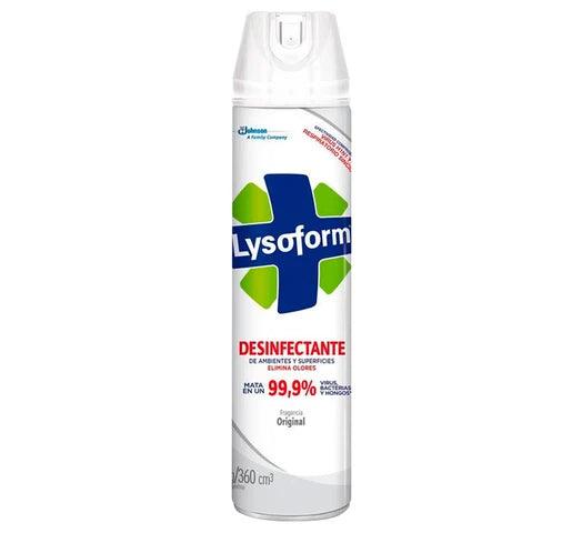 Desinfectante LYSOFORM en Aerosol 360cc Original - Tienda Universo