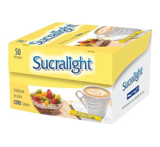 Edulcorante Caja X50 Bastones SUCRALIGHT en Polvo - Tienda Universo