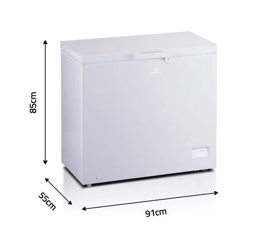 Freezer INDURAMA 200L Sistema Dual: Freezer o Refrigerador Control de Temperatura Digital Puerta con llave - Tienda Universo