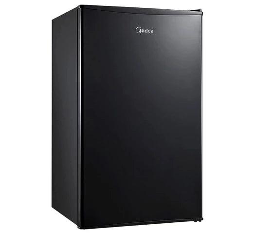 Frigobar Minibar MIDEA 93L Frío Húmedo Puerta Rebatible Patas Ajustables - Negro - Tienda Universo