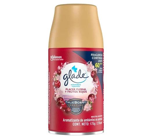 Repuesto GLADE 270cm3 Automático Placer Floral y Frutos Rojos 270cm3 - Tienda Universo