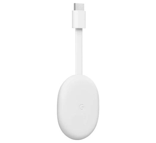 Google Chromecast 4K Google TV HDR Control Remoto con Asistente de Google por Voz - Snow - Tienda Universo