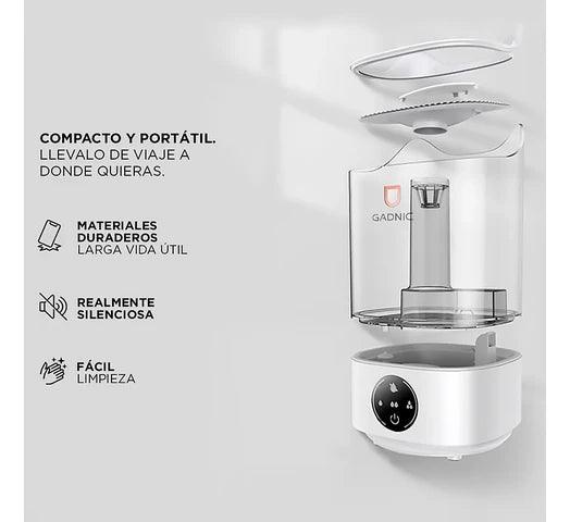 Humidificador GADNIC Ultrasónico Grande con 2.5 LITROS de Capacidad y 3 Intensidades - #𝑼𝑺𝒉𝒐𝒑