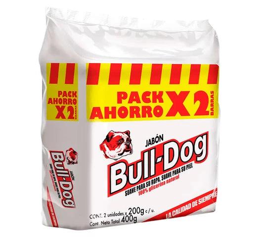 Pack X2 Jabón Bulldog 100% Glicerina Natural 200g c/u - Tienda Universo