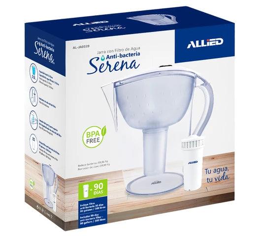 Jarra Purificadora ALLIED Serena 3.5L con Filtro 90 Días Incluido - Tienda Universo