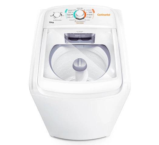 Lavarropas CONTINENTAL 12KG Carga Superior 10 Programas Dispensador Easy&Clean - Tienda Universo