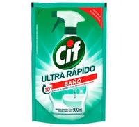 Thumbnail for Limpiador Líquido CIF Baño Recarga Económica Sachet 900ml - Tienda Universo