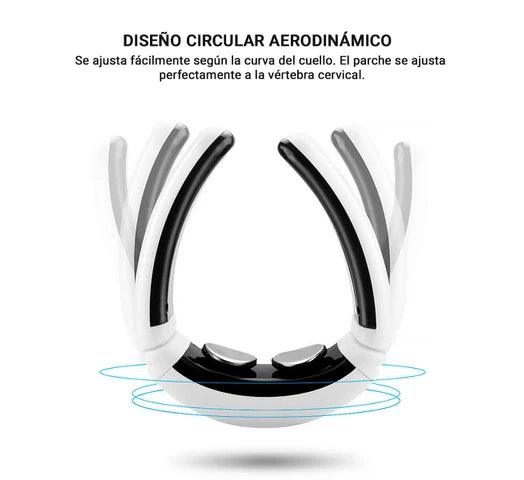 Masajeador de Pulso Eléctrico con Electroestimulación y Parche de Pulso Ideal Cuello Nuca y Cervicales - #𝑼𝑺𝒉𝒐𝒑