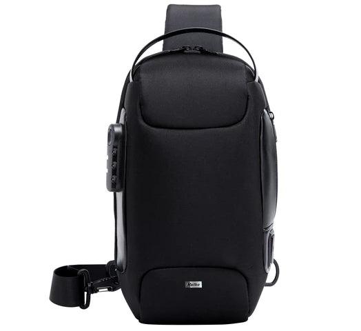 Mochila Bandolera KOLKE Urban con Candado TSA y Tela Oxford impermeable 1200D - Tienda Universo