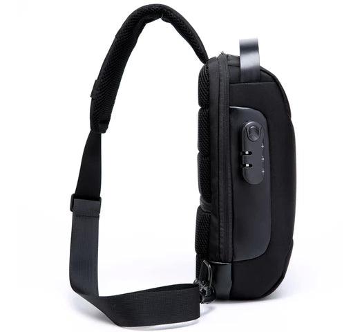 Mochila Bandolera KOLKE Urban con Candado TSA y Tela Oxford impermeable 1200D - Tienda Universo