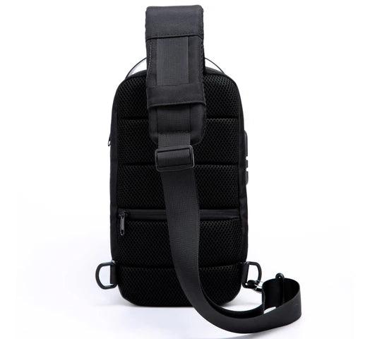 Mochila Bandolera KOLKE Urban con Candado TSA y Tela Oxford impermeable 1200D - Tienda Universo