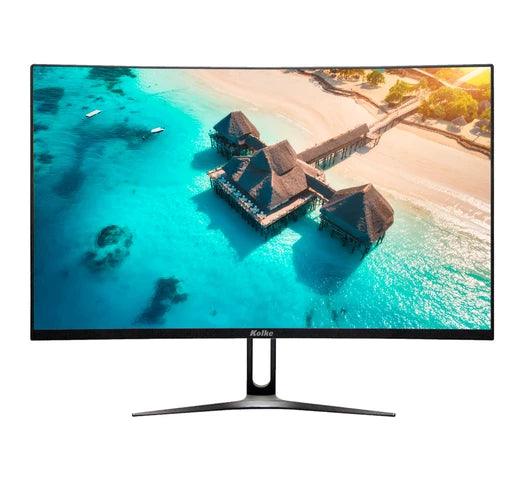 Monitor Kolke Curvo 23.6" FHD  Entradas HDMI y VGA - Tienda Universo