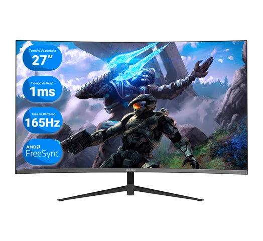 Monitor Curvo KOLKE 27" FHD 165Hz Panel AUO VA Grado A Freesync G-sync - Tienda Universo