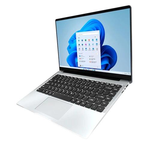 Notebook KUU XBook NUEVA Aluminio 14.1” IPS FHD Intel J4105 Quad Core 256GB SSD 8GB RAM WIN11 PRO - Tienda Universo