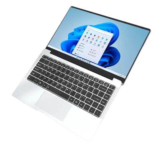 Notebook KUU XBook NUEVA Aluminio 14.1” IPS FHD Intel J4105 Quad Core 256GB SSD 8GB RAM WIN11 PRO - Tienda Universo