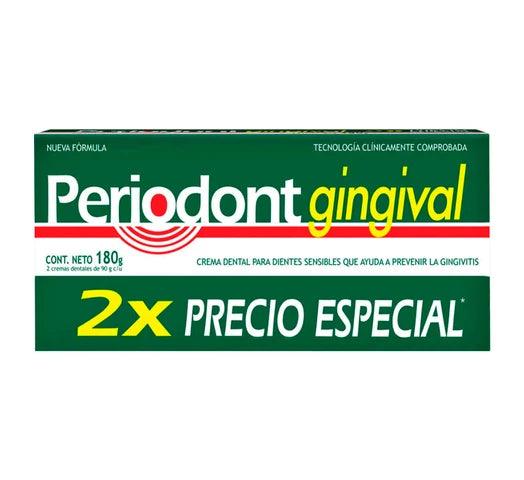 Pack X2 Crema Dental Periodont Gingival de 90g c/u - Tienda Universo