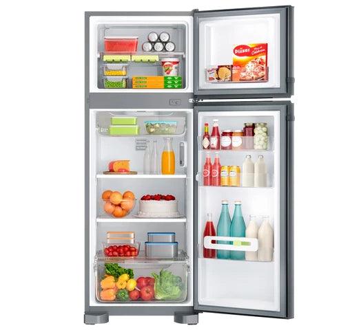 Refrigerador CONSUL 354L No Frost Acero Inox Estantes de Vidrio Iluminación LED - Tienda Universo