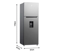 Thumbnail for Refrigerador INDURAMA 439D Inox 356L Frío Seco, Sistema No Frost, Dispensador de Agua, Puerta Rebatible, Eficiencia Energética A - Tienda Universo