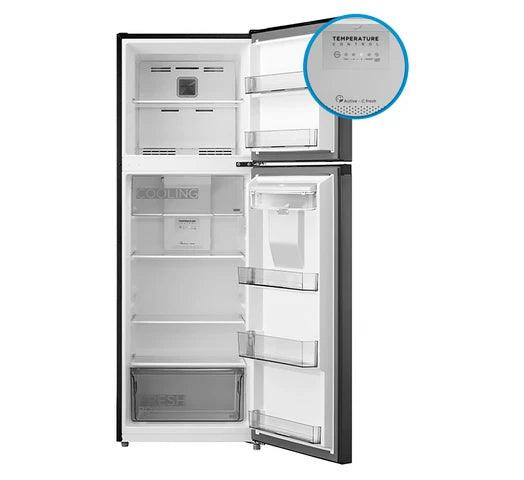 Refrigerador MIDEA 281L Frío Seco Control Electrónico Dispensador de Agua Puerta Rebatible Eficiencia Energética A - Tienda Universo