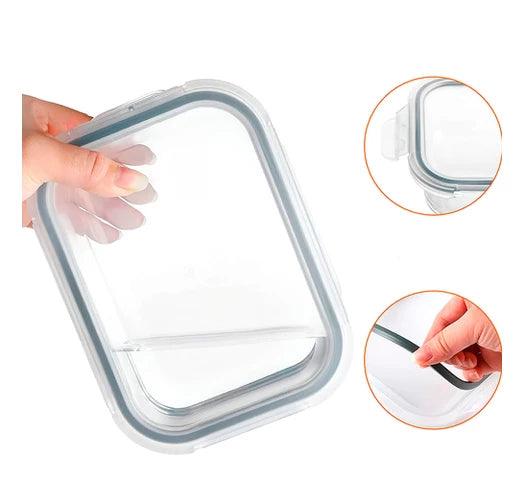 Juego de Recipientes CROiX Herméticos Apilables con Tapa x24 Unidades Incluye Etiquetas y Marcador - #𝑼𝑺𝒉𝒐𝒑