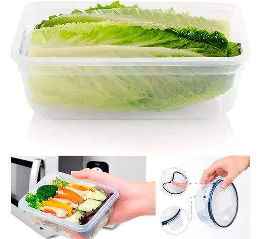 Juego de Recipientes CROiX Herméticos Apilables con Tapa x24 Unidades Incluye Etiquetas y Marcador - #𝑼𝑺𝒉𝒐𝒑