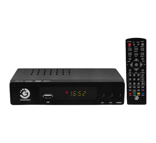 Sintonizador de TV Digital HD ISDB-T GOLDTECH Tunebox con Reproducción Multimedia FHD y Control Remoto - Tienda Universo