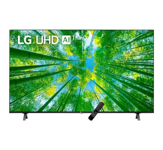 Smart TV LG 75” 4K UHD Nuevo Modelo UQ8050 AI ThinQ WIFI Bluetooth Magic Control Incluido - Tienda Universo