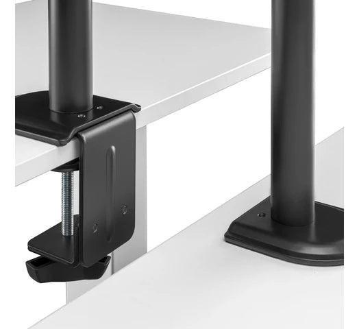 Soporte Doble KOLKE de Escritorio para Monitor de 17" a 32" y Notebook de 10” a 15.6” - Tienda Universo