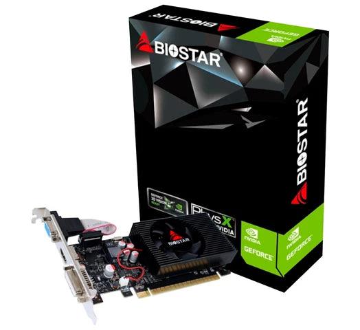 Tarjeta de Video Biostar GT730 de 4GB DDR3 HDMI VGA DVI - Tienda Universo