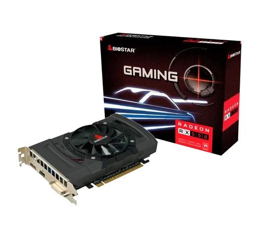 Tarjeta de Video BIOSTAR RX550 de 4GB DDR5 HDMI DVI Display Port - Tienda Universo