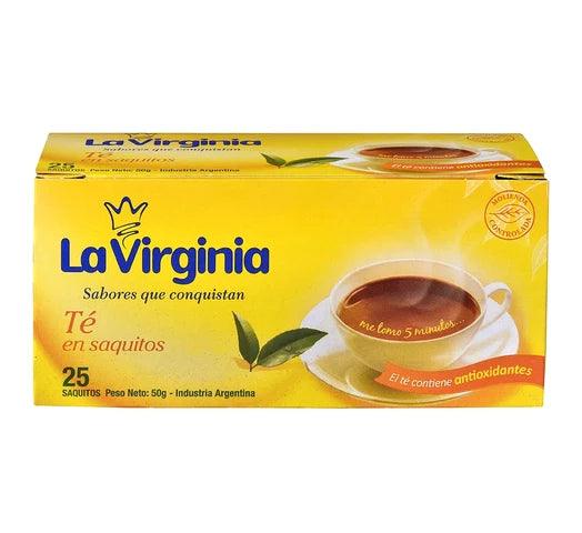 Té LA VIRGINIA Caja X25 Saquitos - Tienda Universo