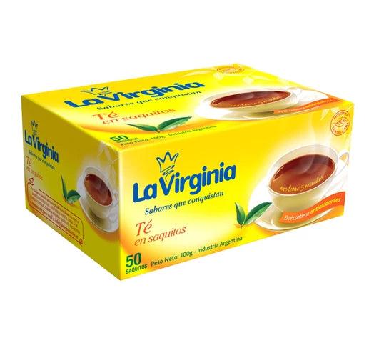 Té LA VIRGINIA Caja X50 Saquitos - Tienda Universo