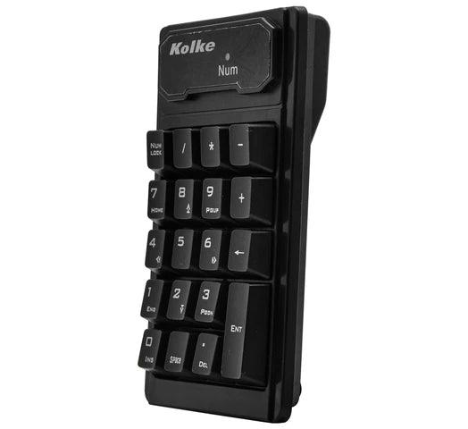 Teclado Numérico KOLKE Inalámbrico Portátil 19 Teclas Receptor USB - Tienda Universo